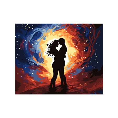 Картина по номерам Art sensation Космическая любовь в ассортименте