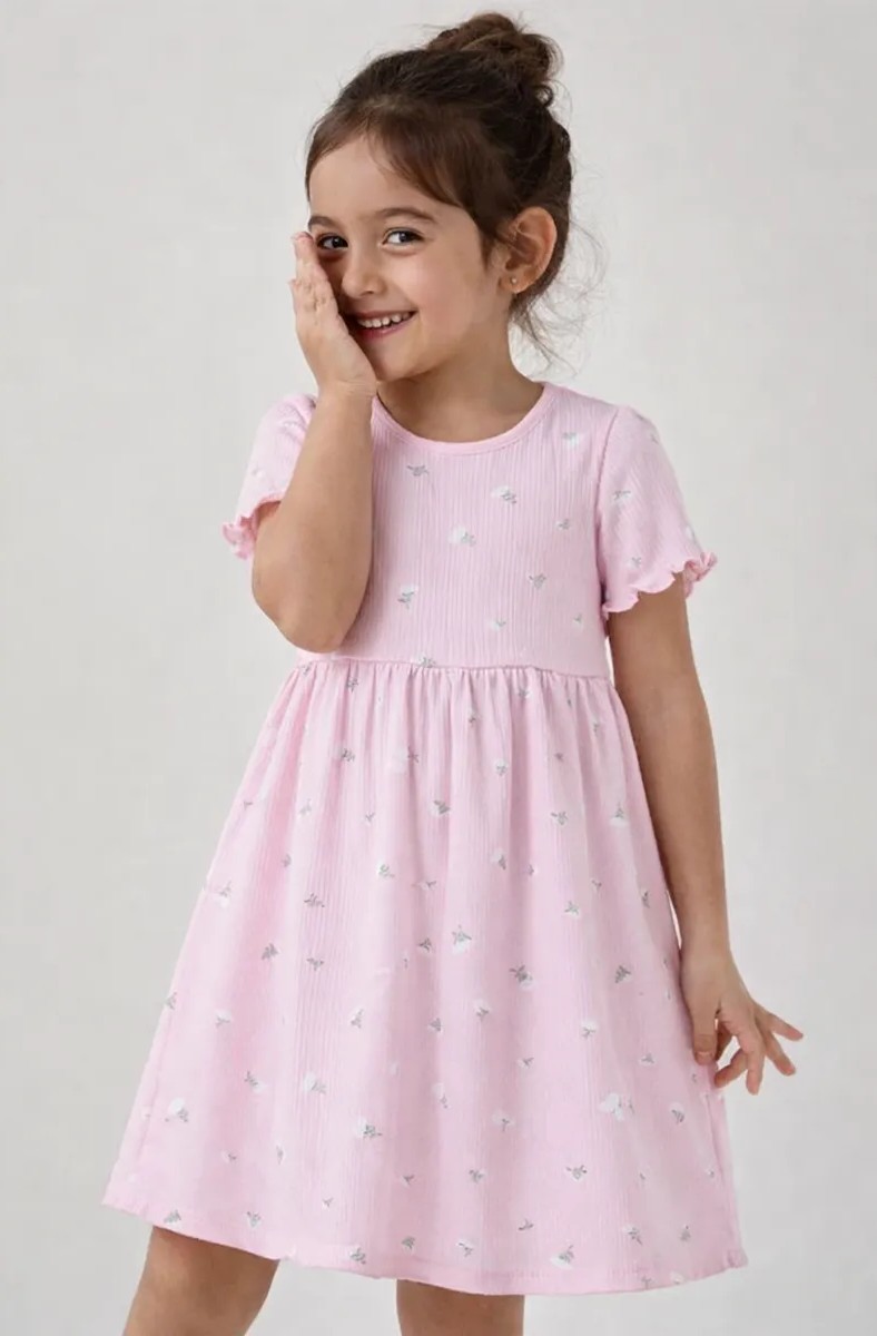 Платье Mark Formelle (Марк Формэль) 157864/цветочки на розовом - фото 1