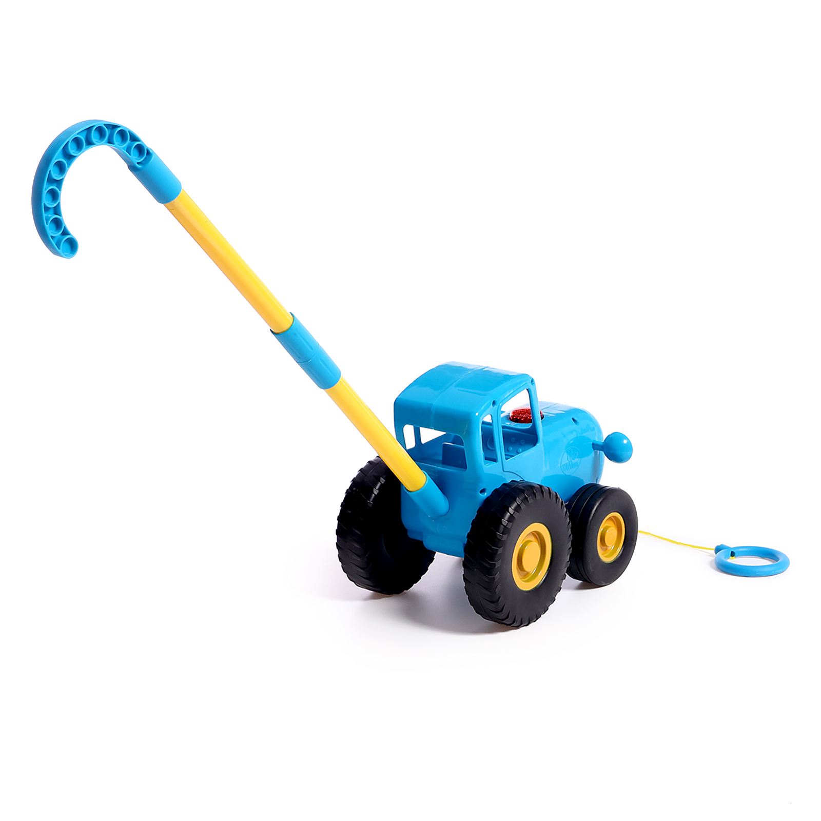 Игрушка Funny Toys каталка музыкальная «Синий трактор» - фото 3