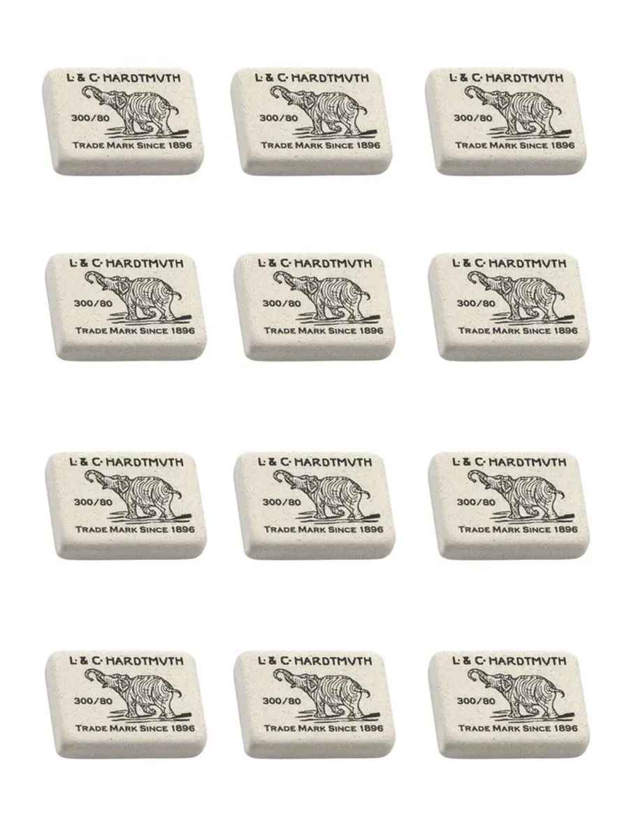 Ластик Koh-I-Noor 12 шт. - фото 3