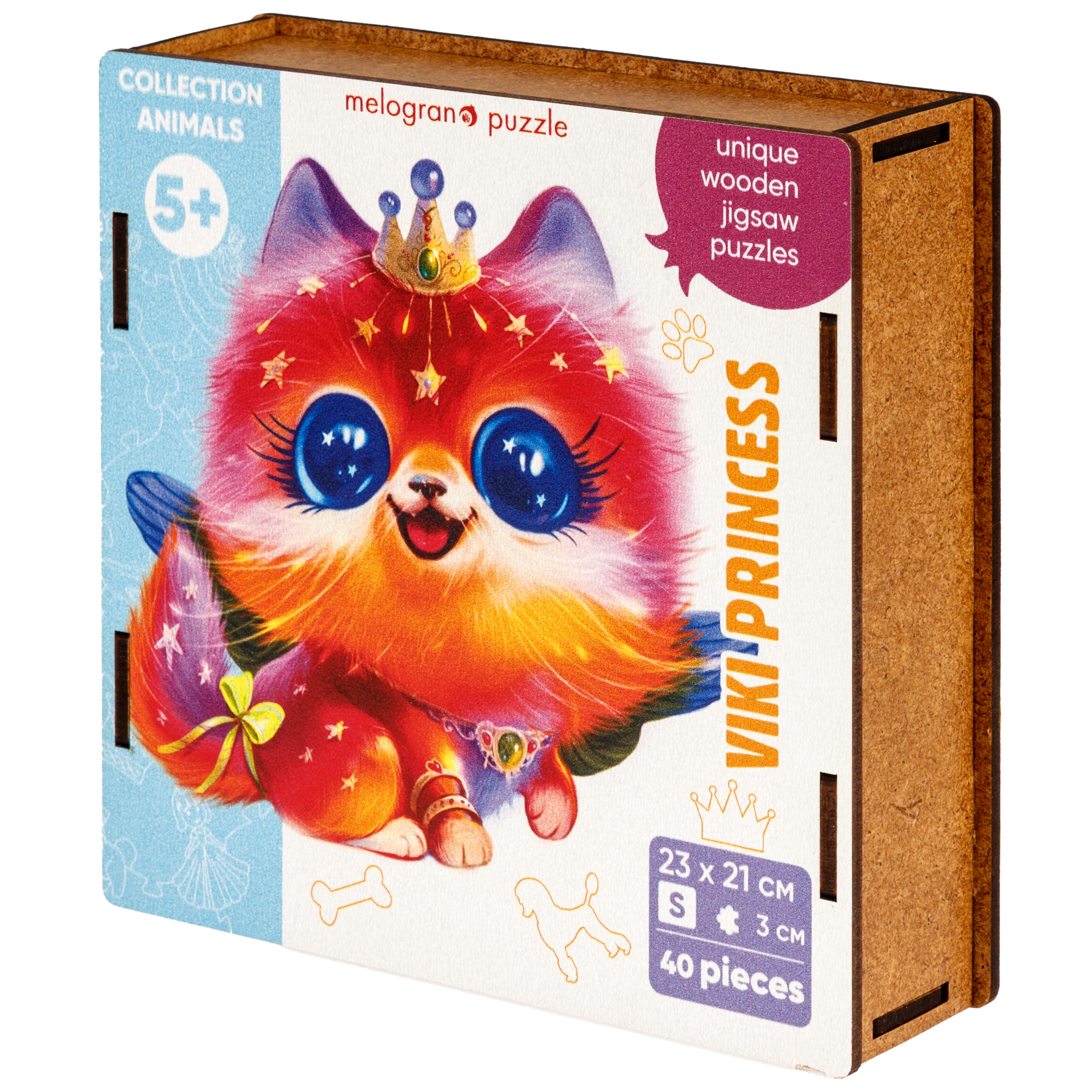 Пазл Melograno puzzle деревянный - фото 5