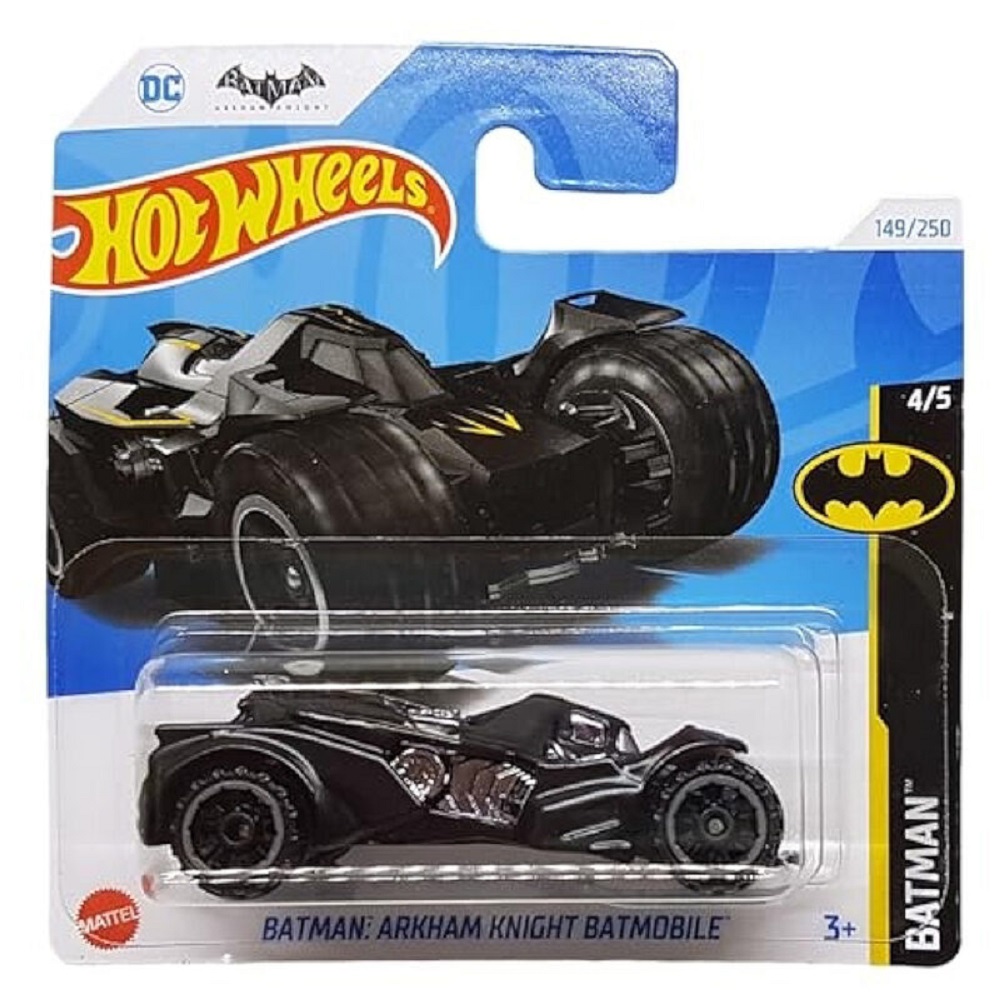 Автомобиль Hot Wheels Batmobile Arkham Knight 1:64 65310 - фото 1