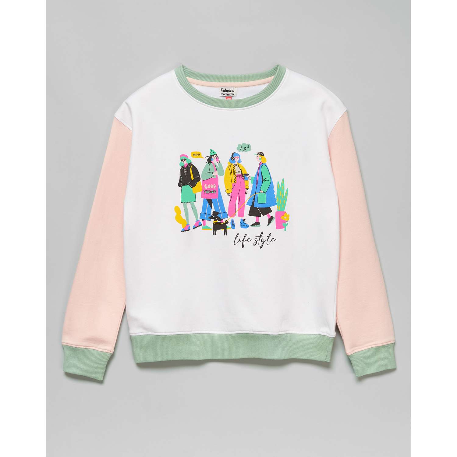 Свитшот Futurino Fashion S23FF3-0J25tg-00 - фото 2