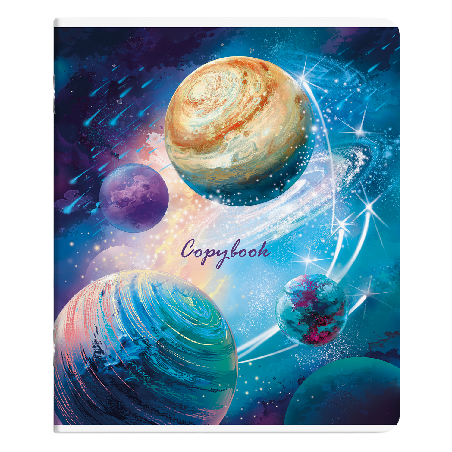 Общая тетрадь Erhaft клетка 60 лист. в ассортименте - фото 2