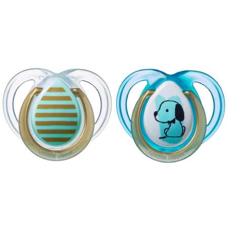 Пустышка Tommee tippee силикон от 0 мес. 2 шт.