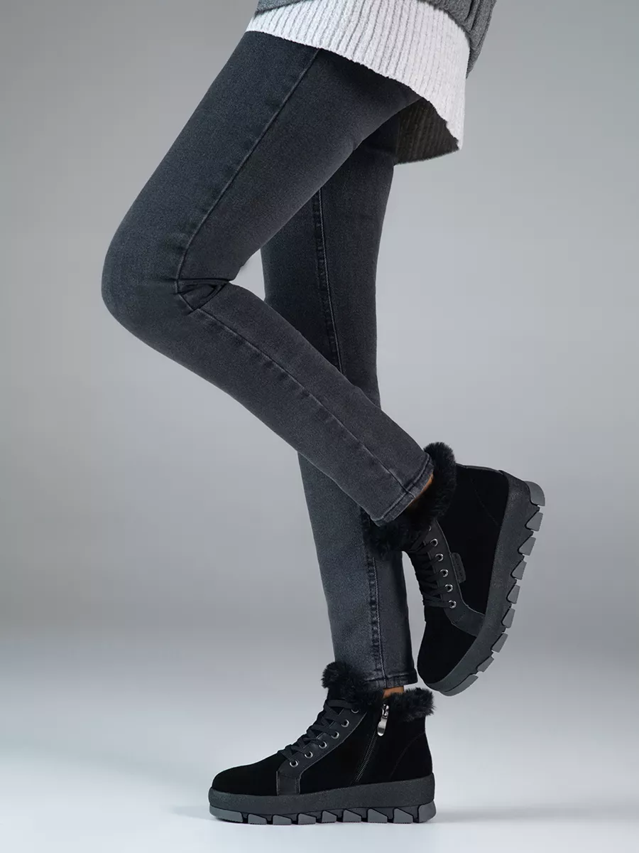 Ботинки ORTENBERG 14.32_Viola_черный - фото 4