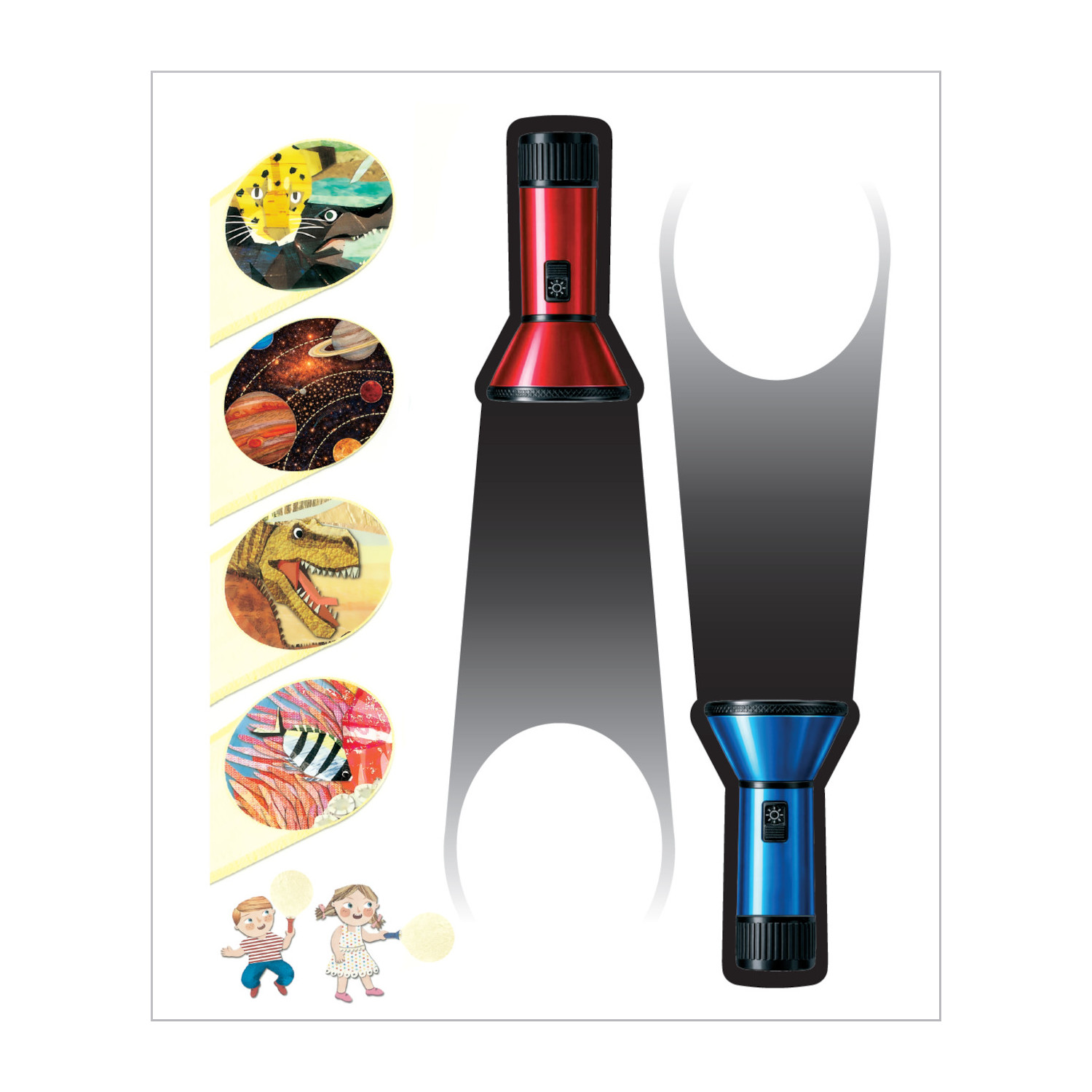 Книжка с фонариком Attivio Планета динозавров 21*25см - фото 3