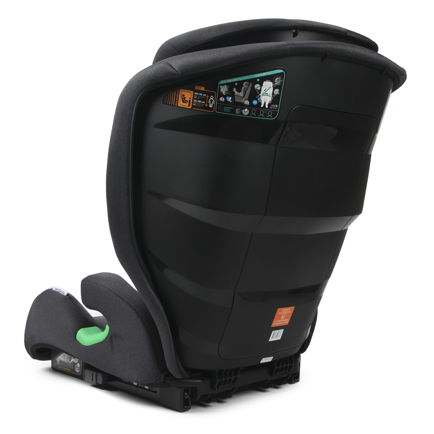 Автокресло Babyton Traveller Isofix 2/3 (15-36 кг) черный - фото 13