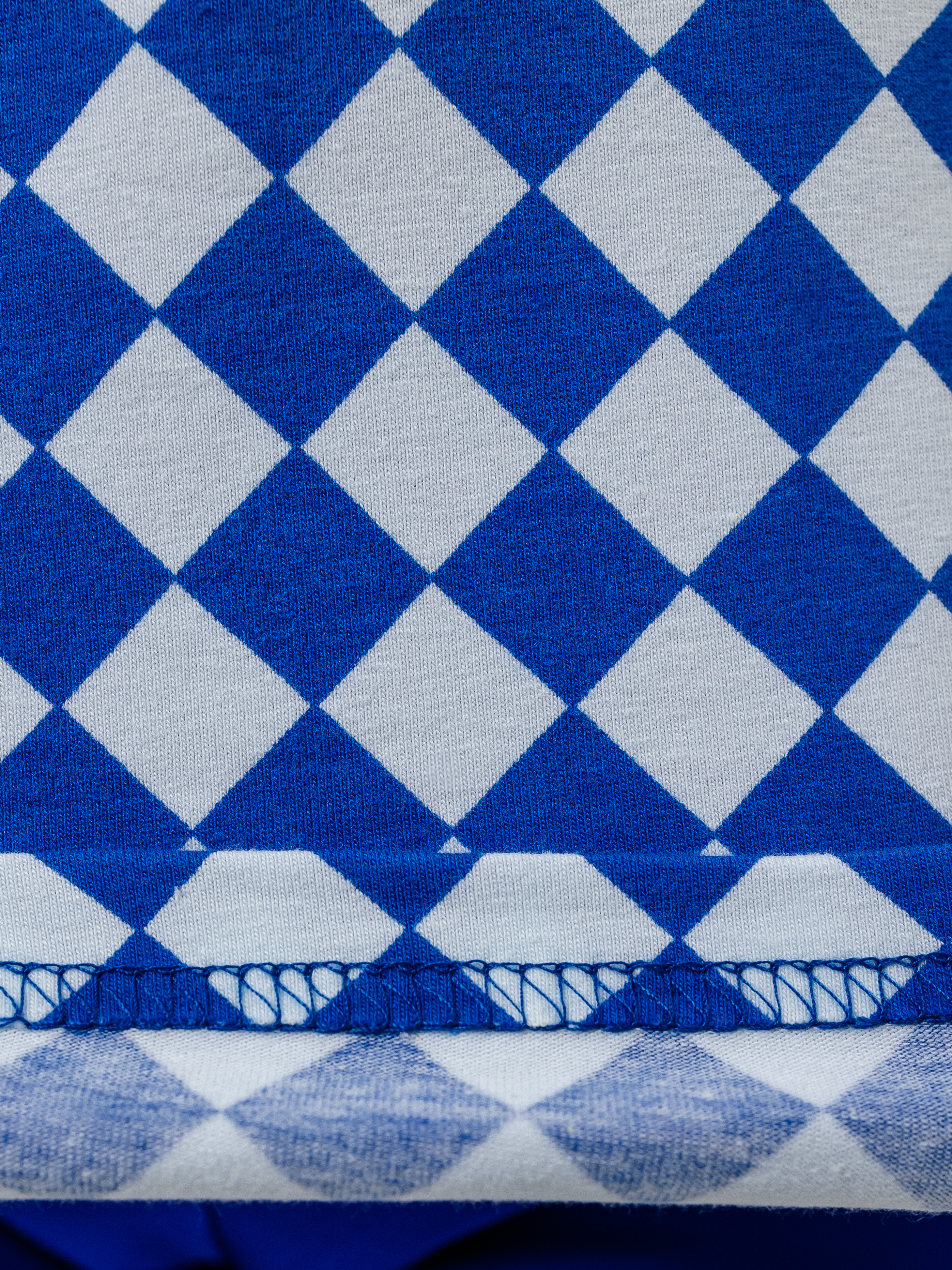 Футболка Селтекс Ю_ФК34 ромбы электрик - фото 11