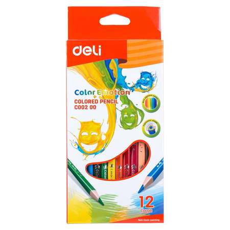 Карандаши цветные Deli 12 шт.