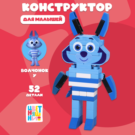 Конструктор Цветняшки 52 дет.