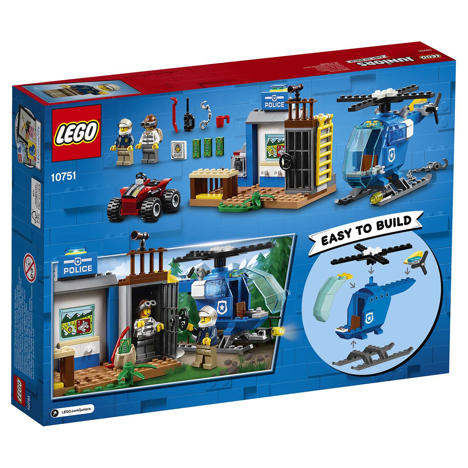 Конструктор LEGO Juniors блочный - фото 3