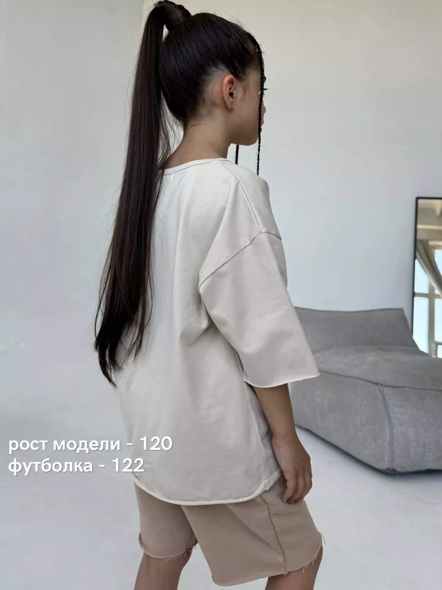 Футболка ROOMY ESSENCE BASICshirt/beige - фото 4
