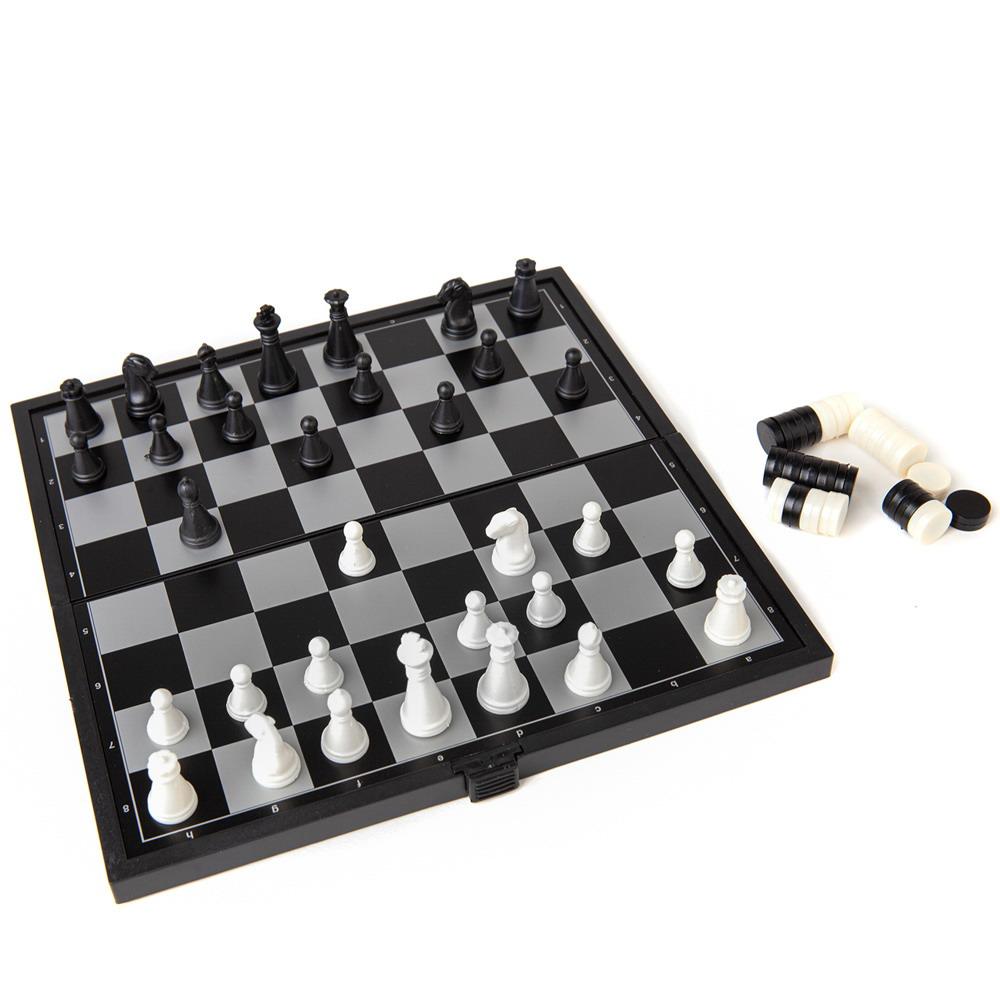 Настольная игра Abtoys Шахматы Шашки - фото 1