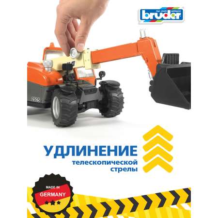 Погрузчик Bruder колёсный Telehandler 1:16