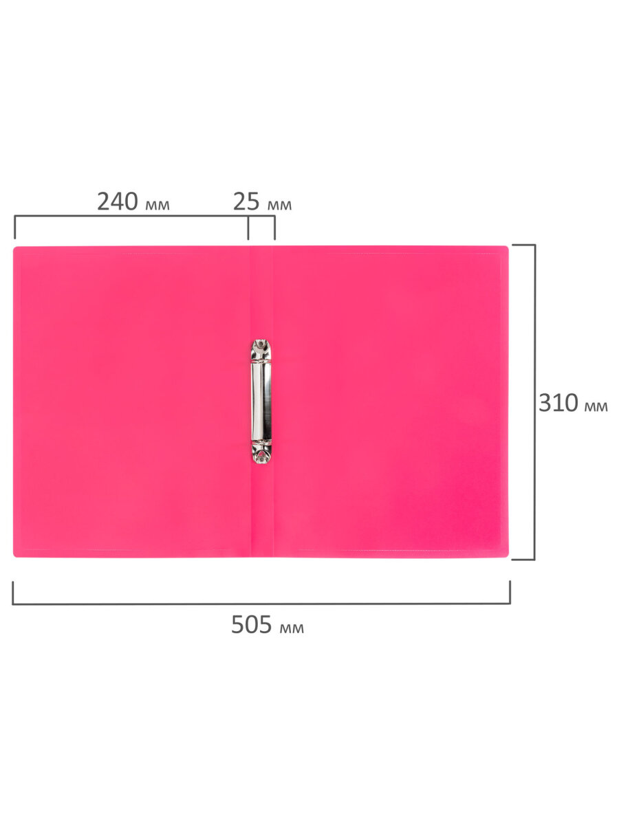 Папка на кольцах Brauberg А4 - фото 9