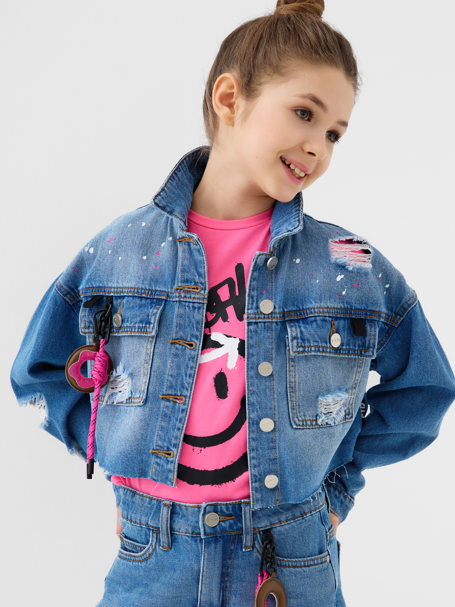 Куртка джинсовая PlayToday 12621469 - фото 1