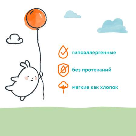 Пелёнки одноразовые LULU 40х60 см 30 шт.