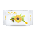 Влажные салфетки LOVULAR 62 шт.