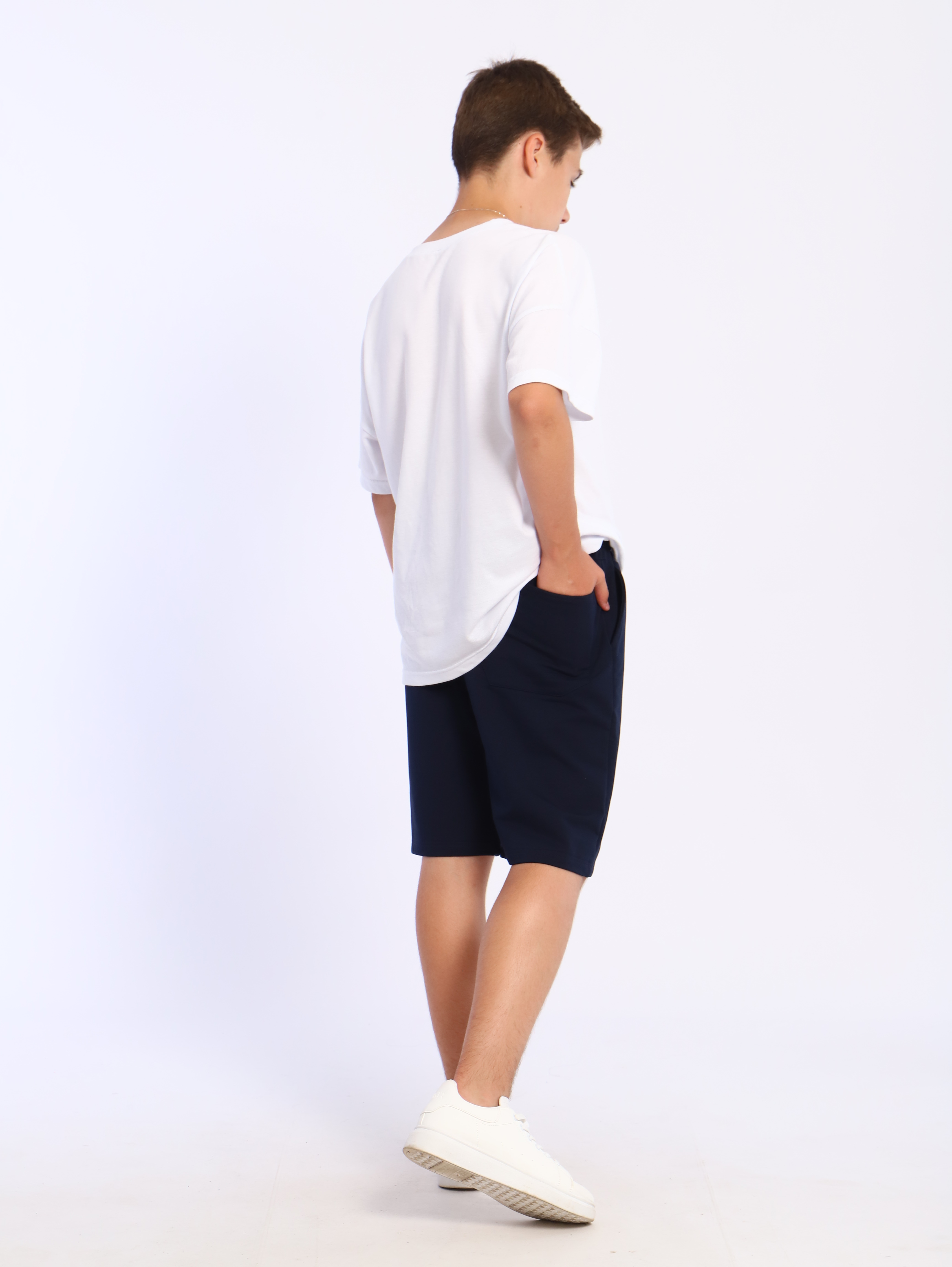 Шорты ЛАДОШКИ Шорты Олег синий - фото 18