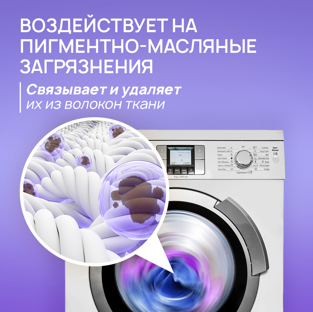 Гель для стирки SEPTIVIT Виноградная Феерия 5л - фото 2