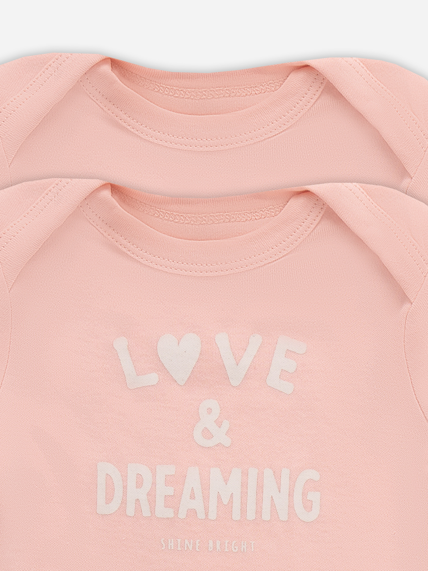 Боди 2 шт Mark Formelle (Марк Формэль) 13015-2/розовый +печать - фото 7