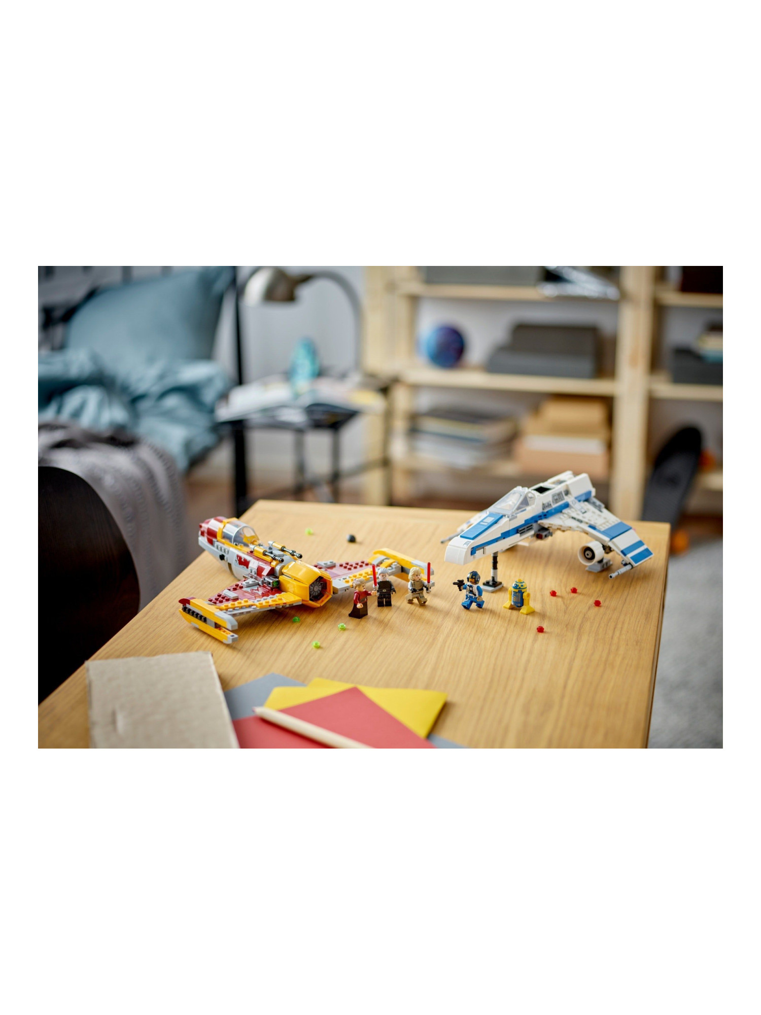 Конструктор LEGO Star Wars E-wing 1056 дет. - фото 9