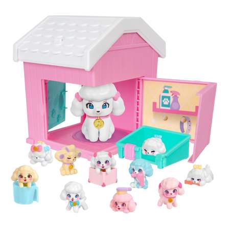 Игровой набор Moose cемья собачек в домике