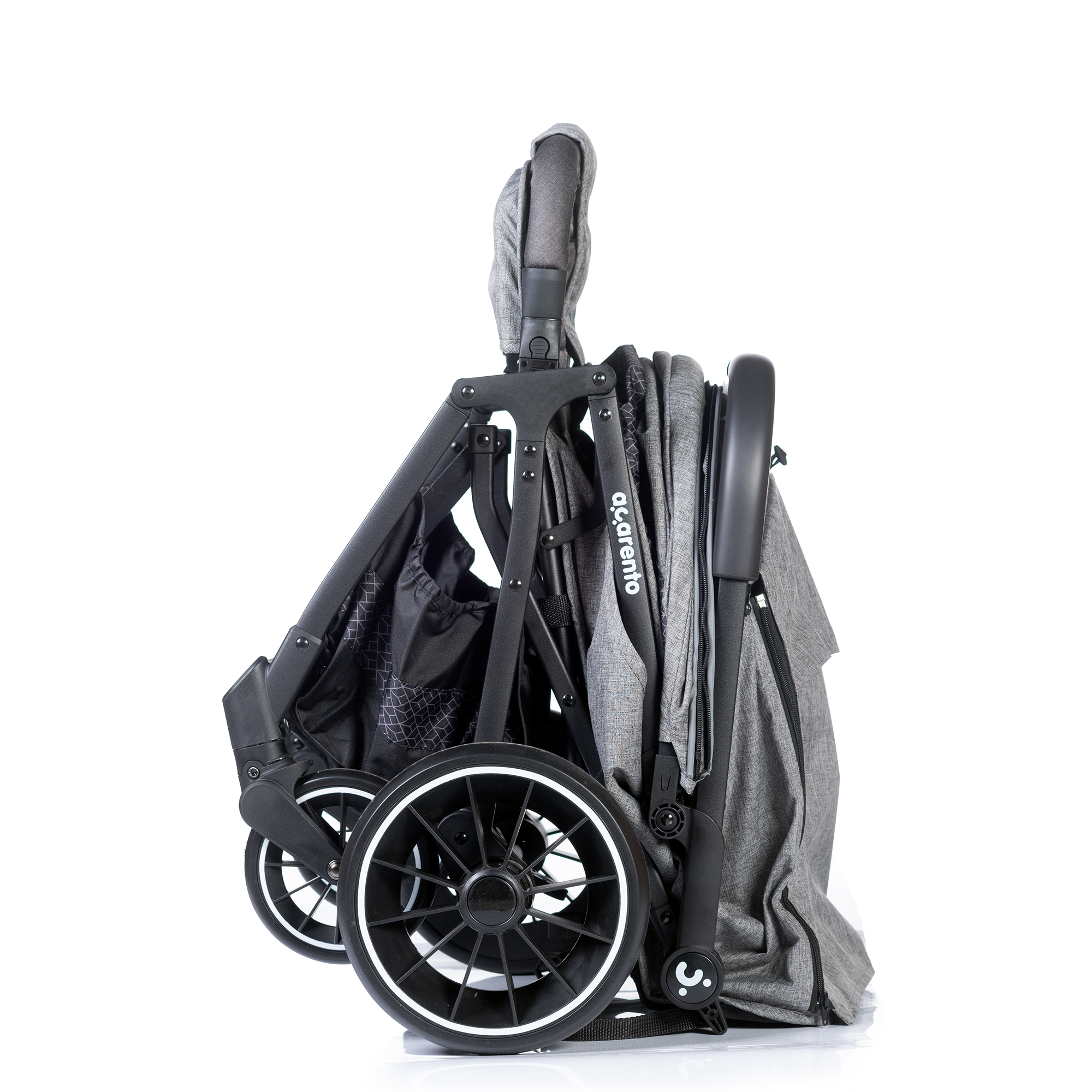 Коляска прогулочная Acarento Antero серый - фото 8