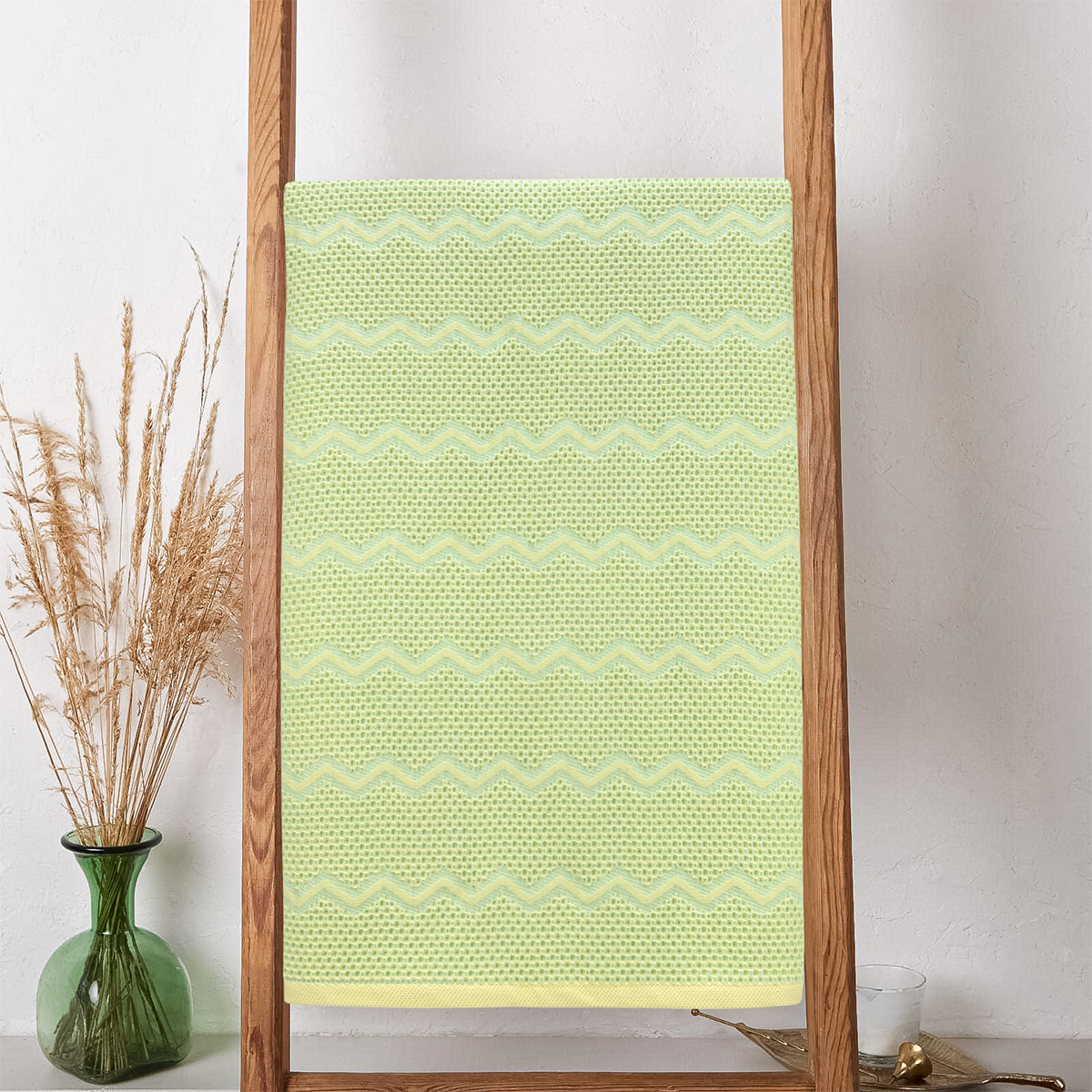 Полотенце BRAVO Зигзаг 90 x 50 см 1 шт. - фото 1