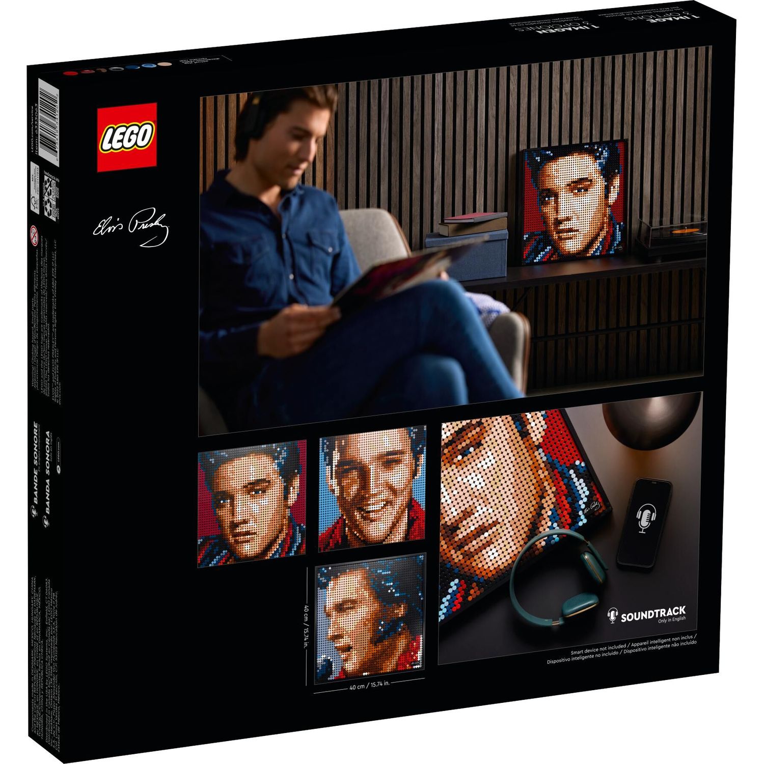 Конструктор LEGO Art Элвис Пресли блочный - фото 6