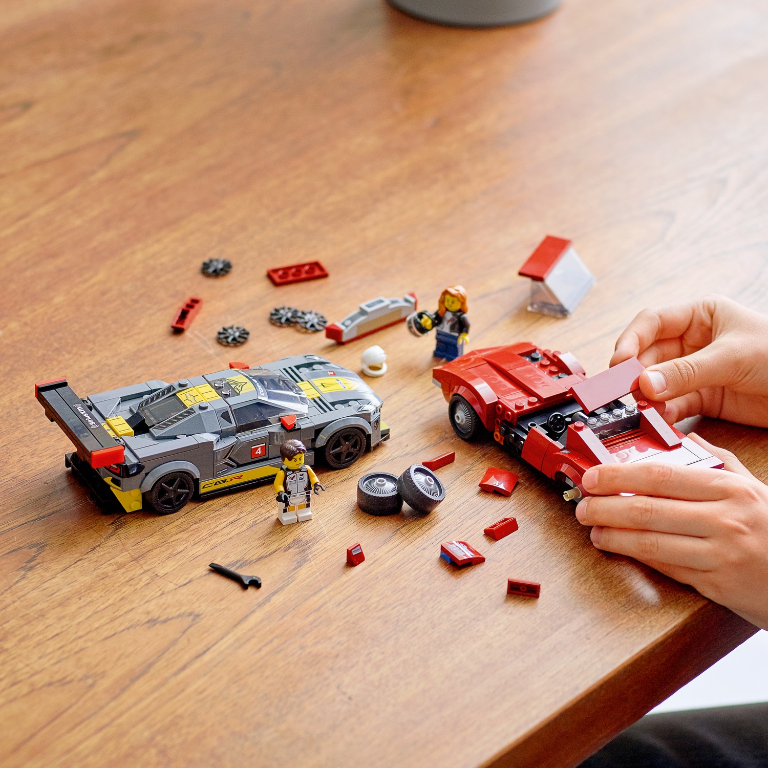 Конструктор LEGO Speed Champions Chevrolet Corvette блочный - фото 10