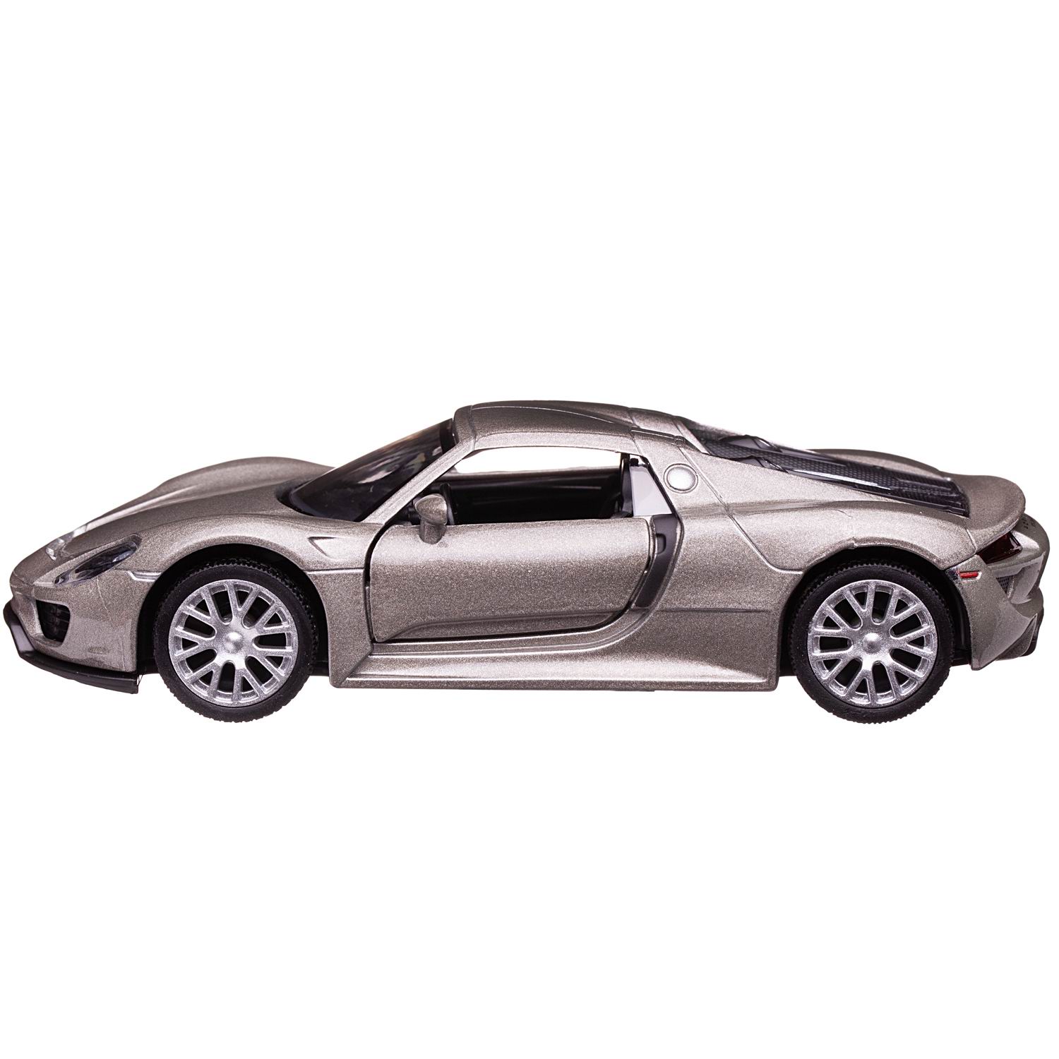 Автомобиль Uni-Fortune Porsche 1:32 554030-SIL - фото 4