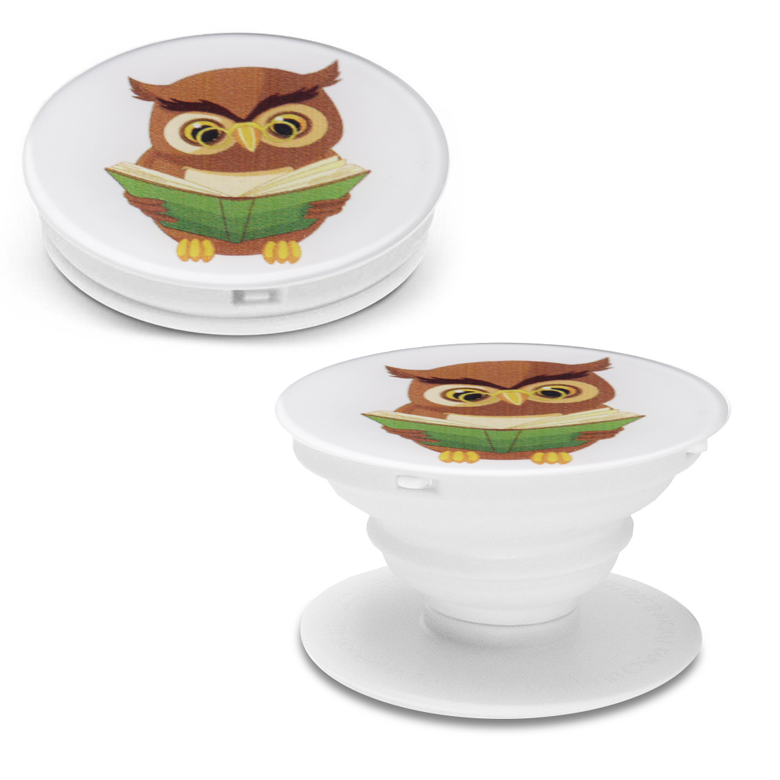 Держатель для телефона Krutoff Попсокет Сова - фото 2