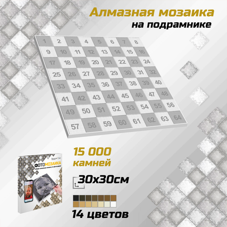 Мозаика по номерам Белоснежка Фото
