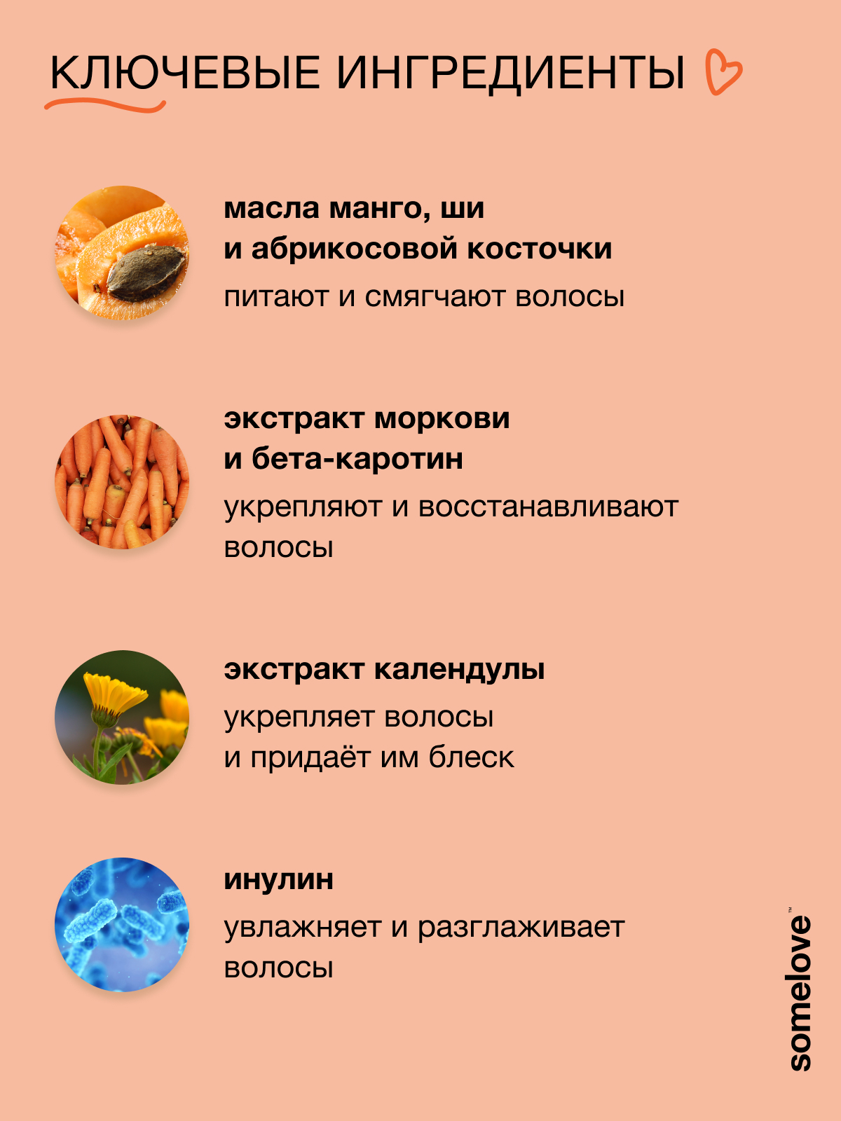 Кондиционер somelove «персиковая пантера» 250 мл 1 шт. - фото 5