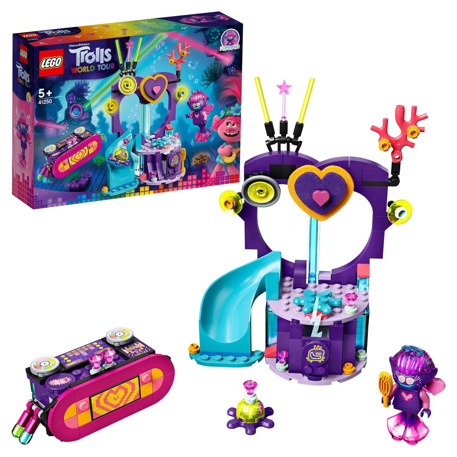 Конструктор LEGO Trolls Вечеринка на техно-рифе блочный - фото 1