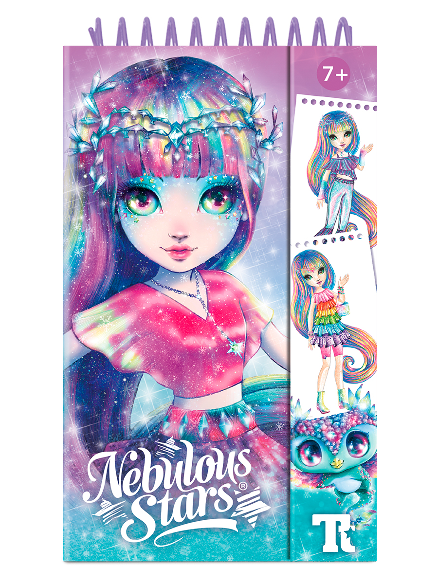 Набор для творчества Nebulous Stars дизайнерский скетчбук, серия Isadora, 11450_NSDA - фото 6