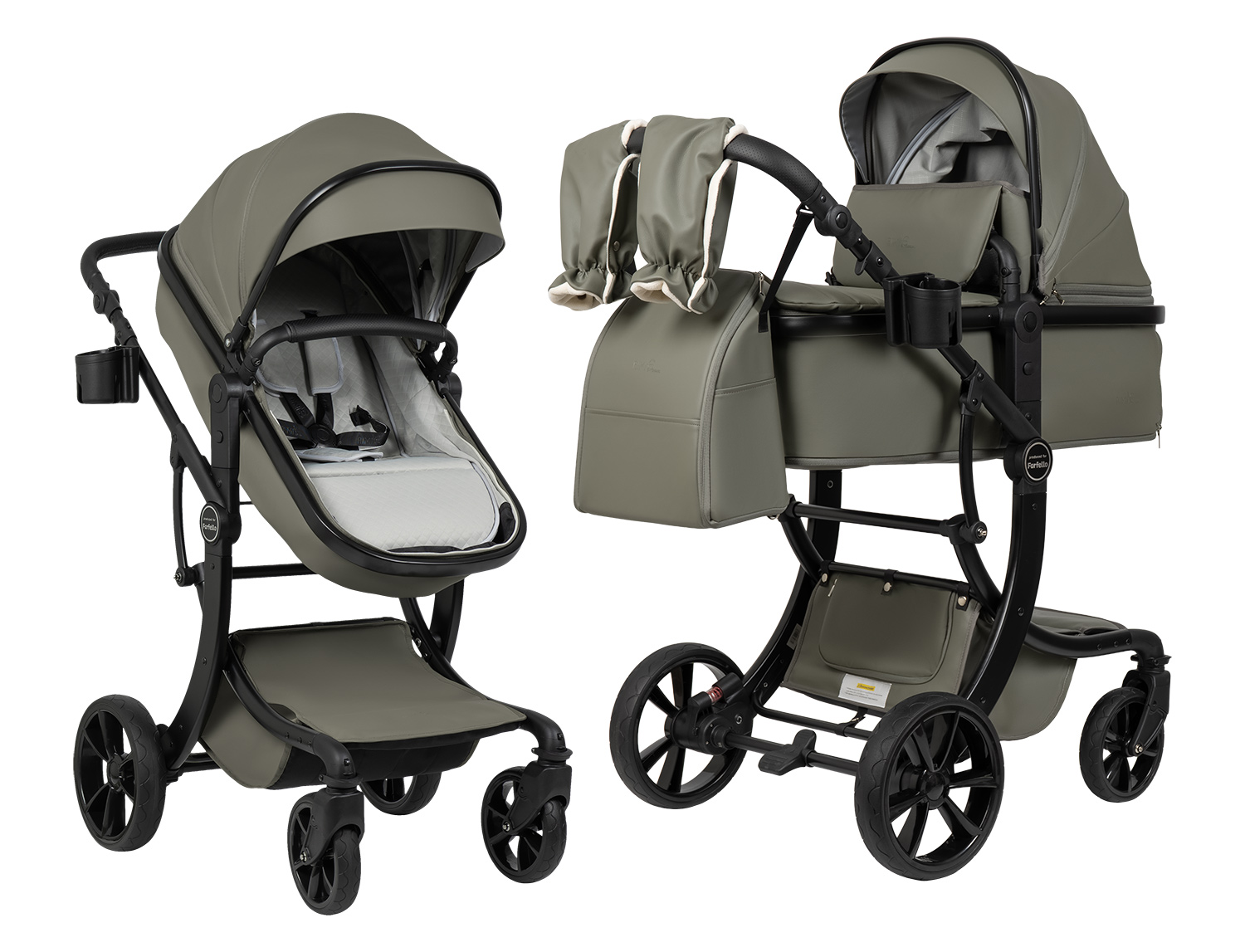 Коляска трансформер Aimile Авантюрист / Adventurer хаки - фото 11