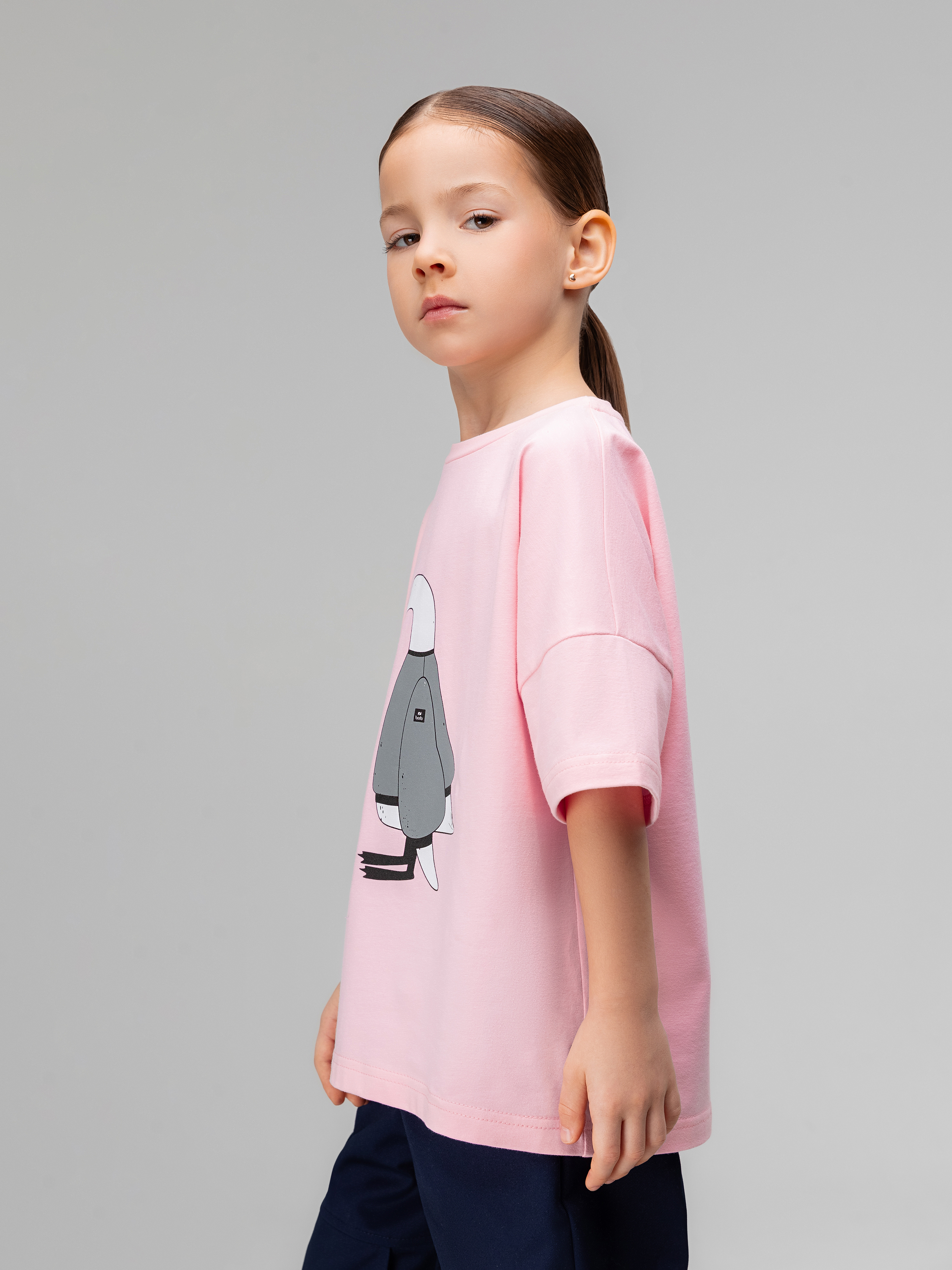 Футболка Bodo 4-435MU_розовый - фото 3