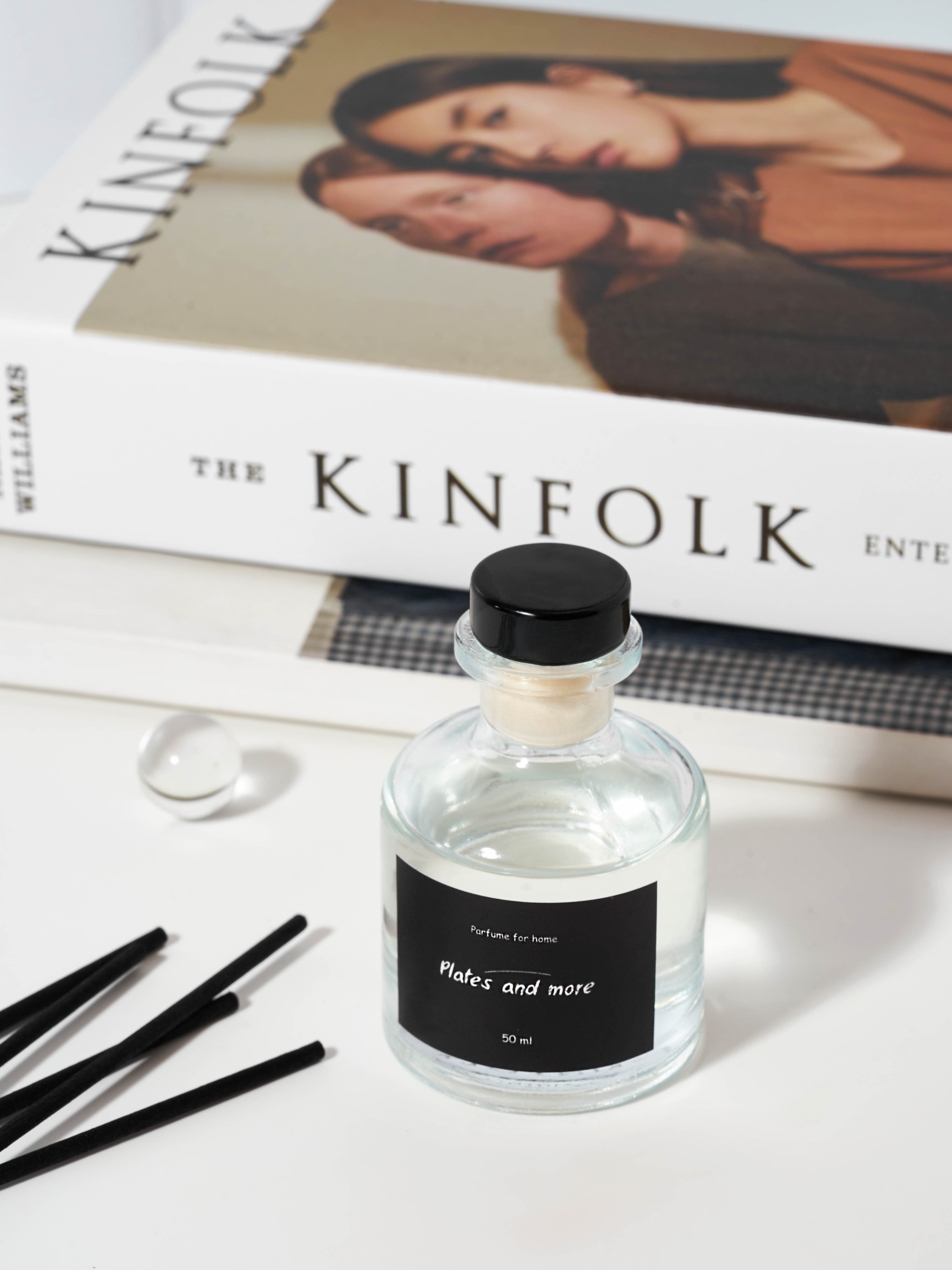 Диффузор для дома с палочками Plates and More Богемная роза 50 мл - фото 4