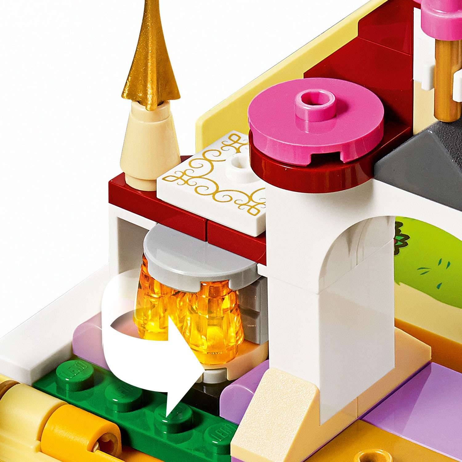 Конструктор LEGO Disney Princess Книга приключений Белль блочный - фото 13