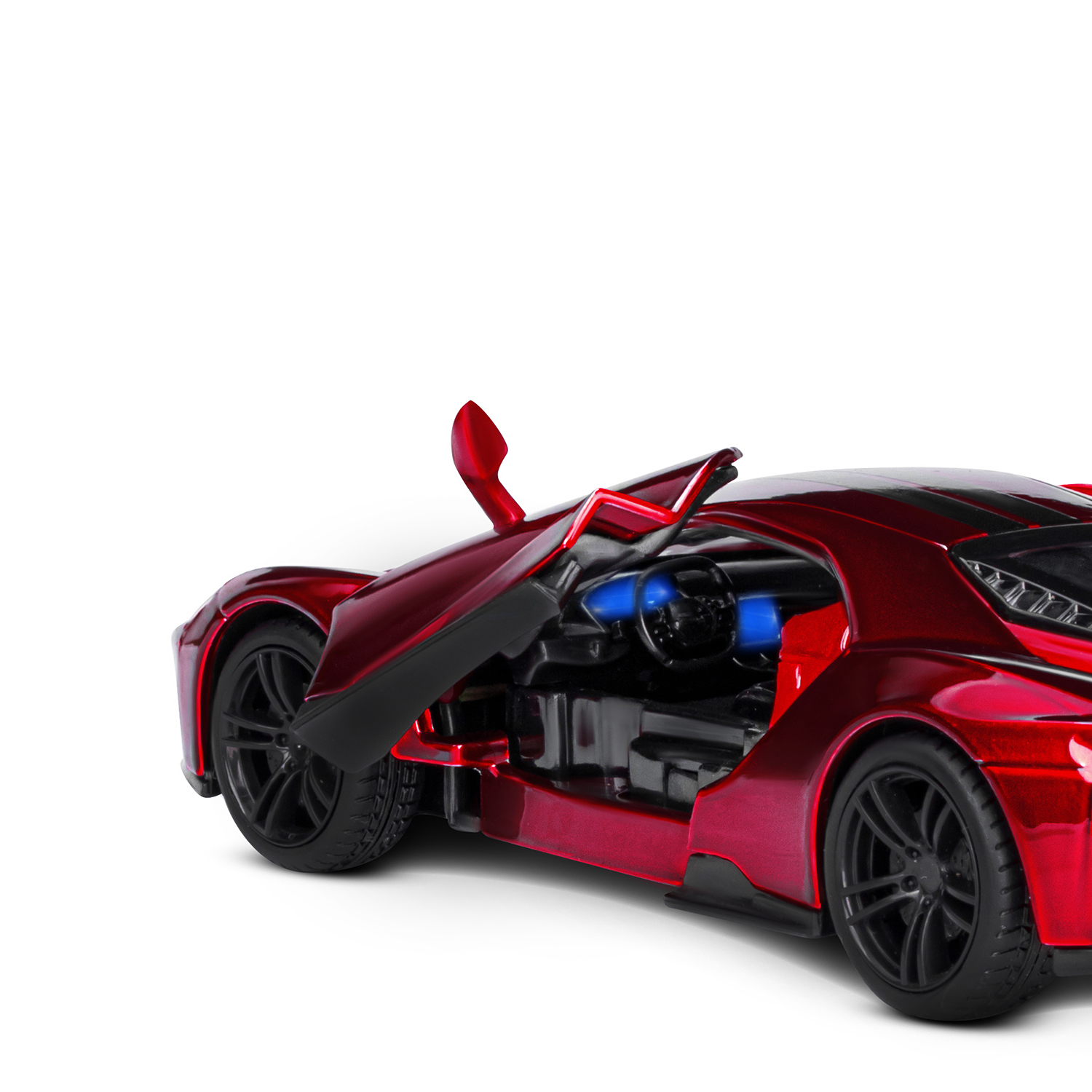 Автомобиль АВТОпанорама Ford GT 1:32 JB1251332 - фото 15