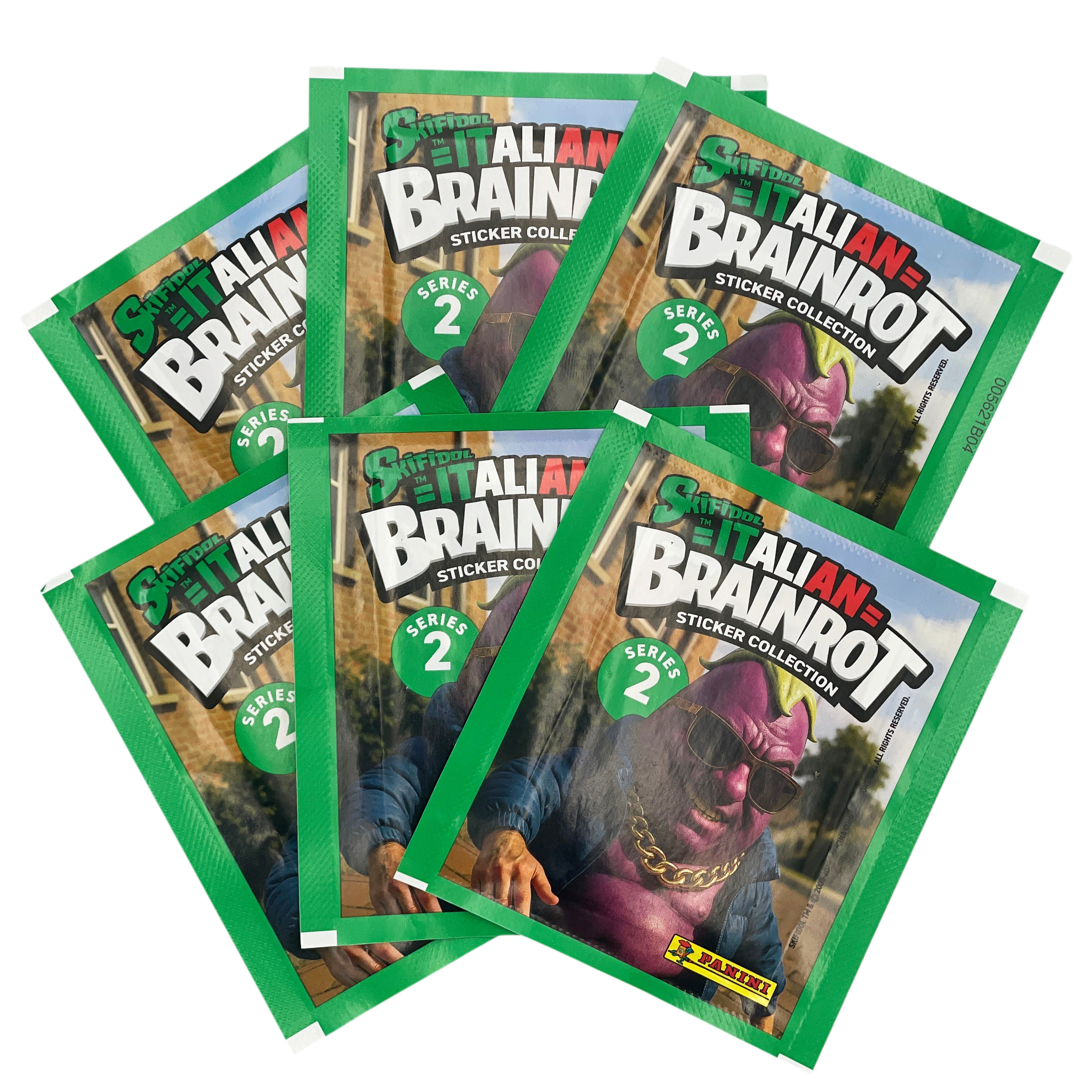 Наклейки Panini Skifidol Brainrot Italy 2026 12 шт. - фото 3