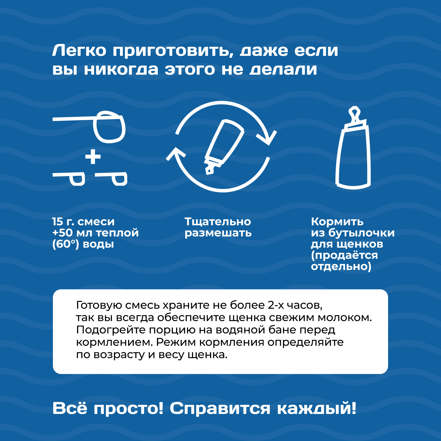Заменитель молока для щенков Feel Good 300г - фото 6