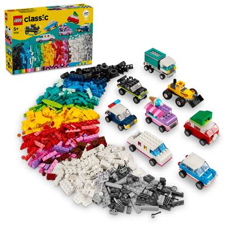 Конструктор LEGO Classic Креативный транспорт блочный