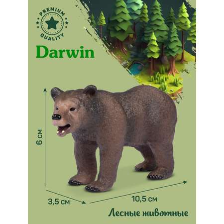 Фигурка DARWIN Лесные животные Бурый медведь