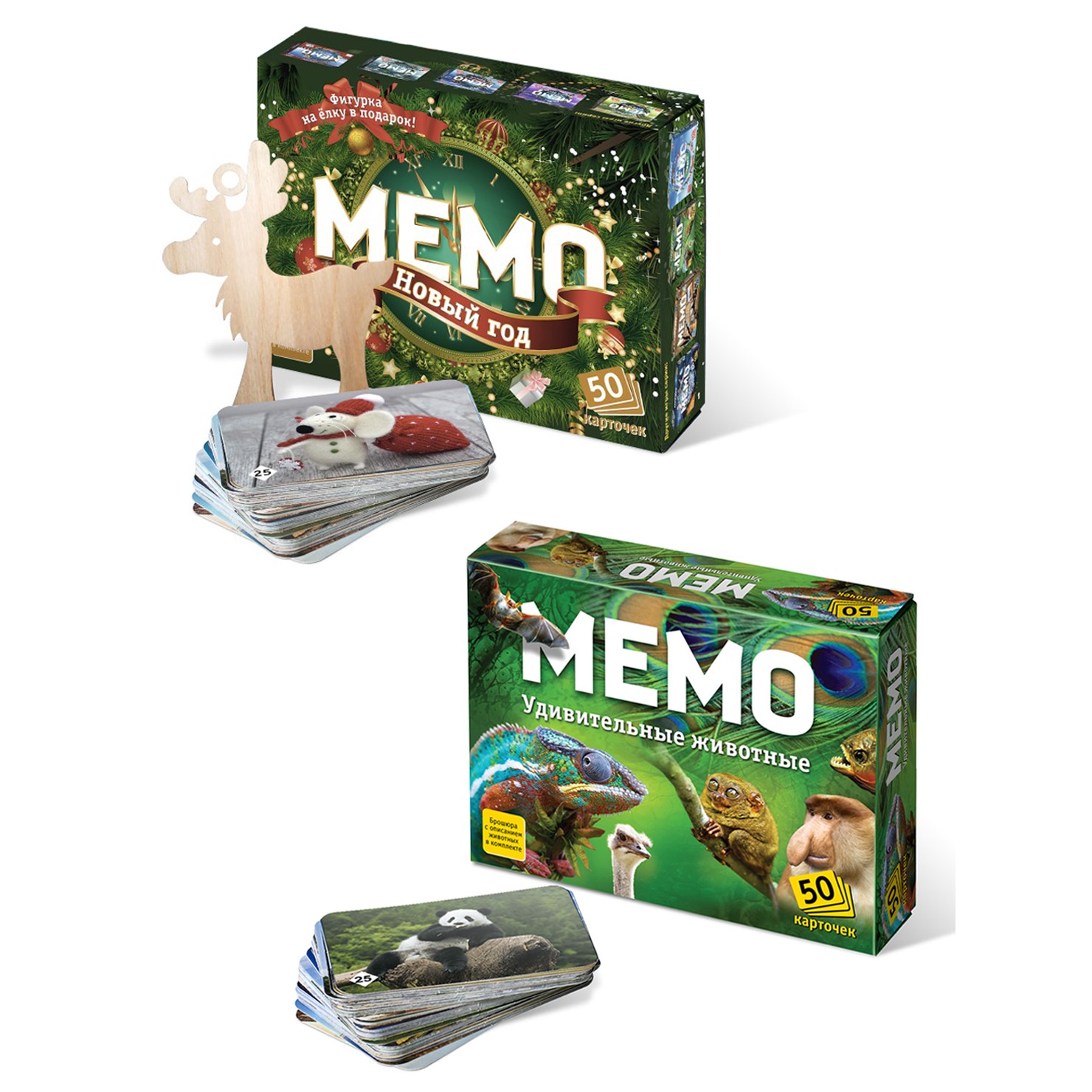 Настольная игра Нескучные игры Мемо - фото 1