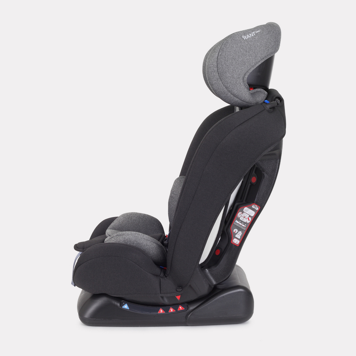 Автокресло Rant Basic Unity 0+/1/2/3 (0-36 кг) серый - фото 13