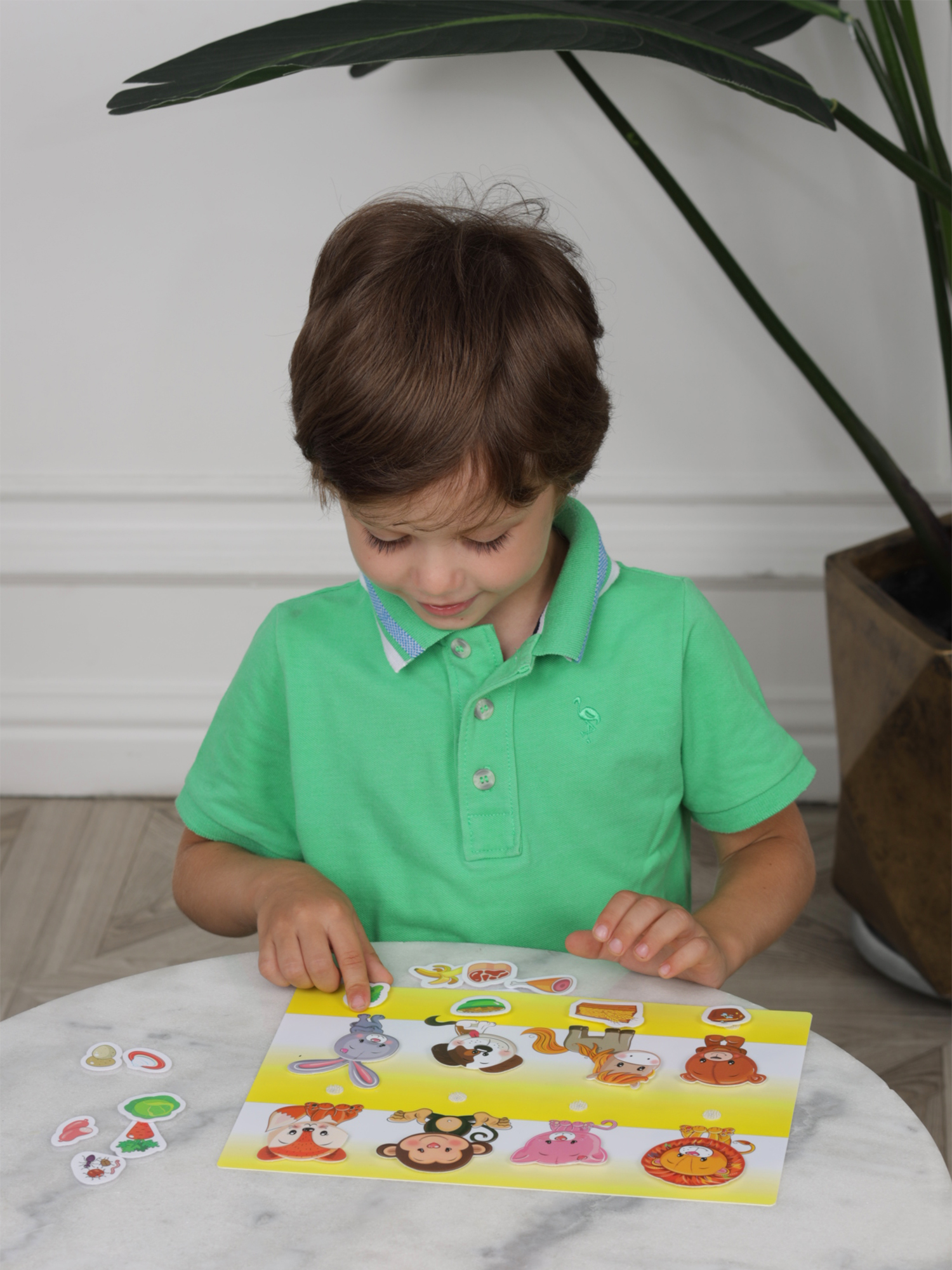 Игра развивающая Дрофа-Медиа Игра с липучками. Кто что ест? 4246 - фото 6